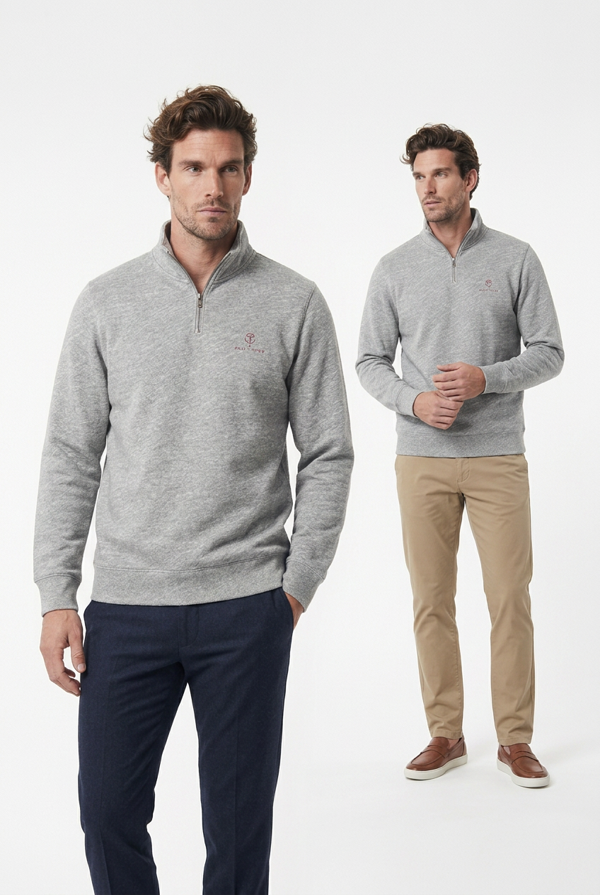 GolfThing Links Quarter Zip Golf Jumper