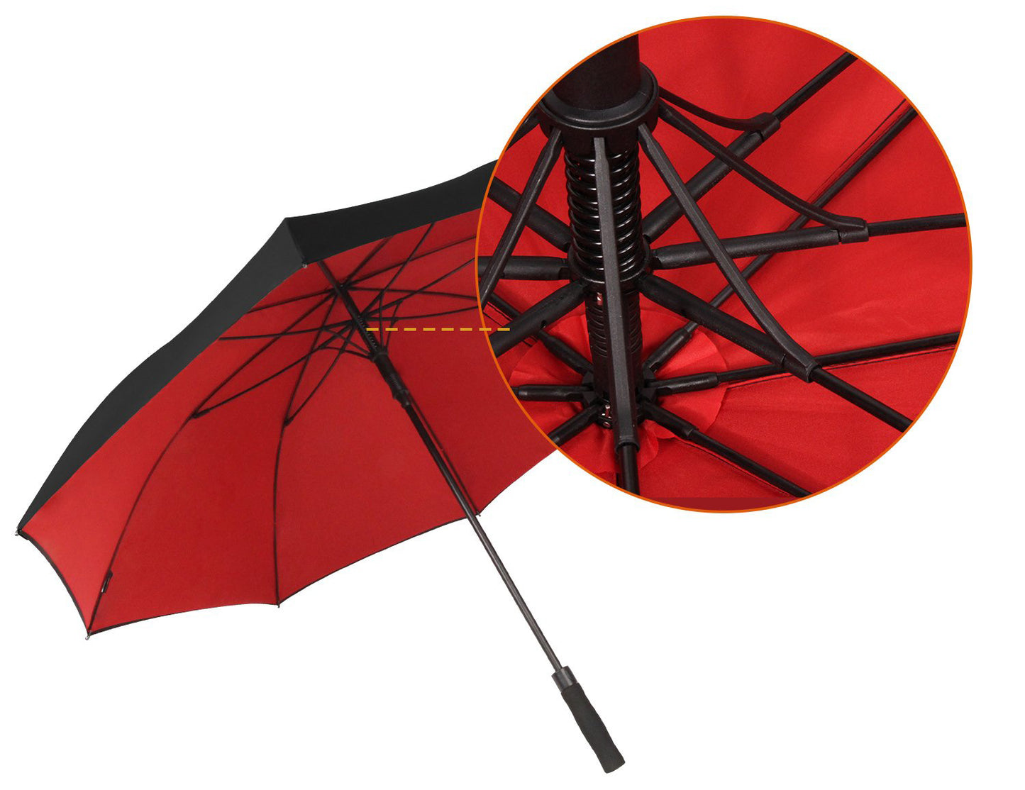 GolfThing Double Layers Golf Umbrella 27 Inch and 30 Inch