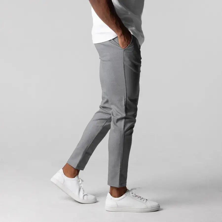 GolfThing Men's Ultra Stretch Chinos – Slim Modern Fit, 4-Way Stretch