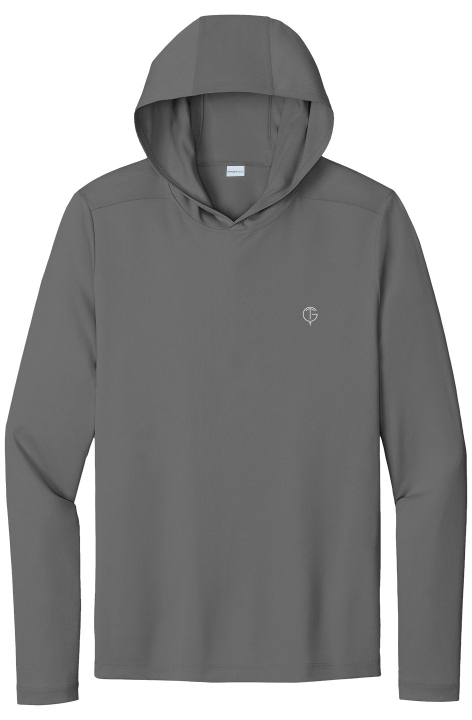 Size chart for GolfThing 360° Stretch Performance Golf Hoodies in inches