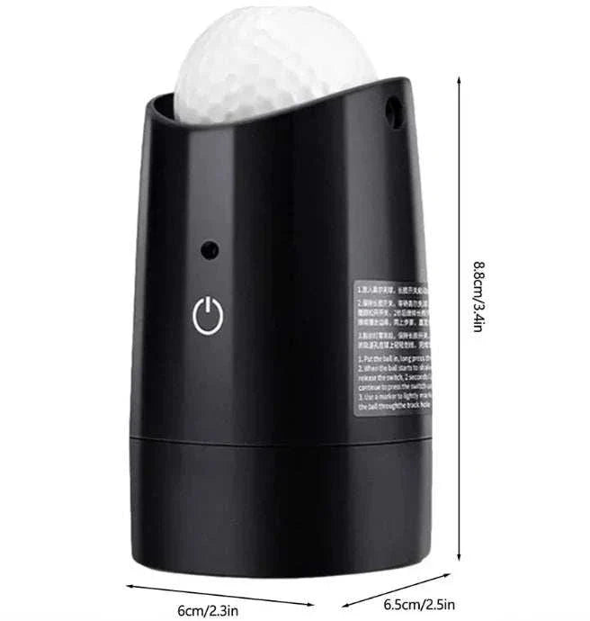 Golf Ball Spinner Balancer device for precise golf ball alignment and balance with high-speed motor