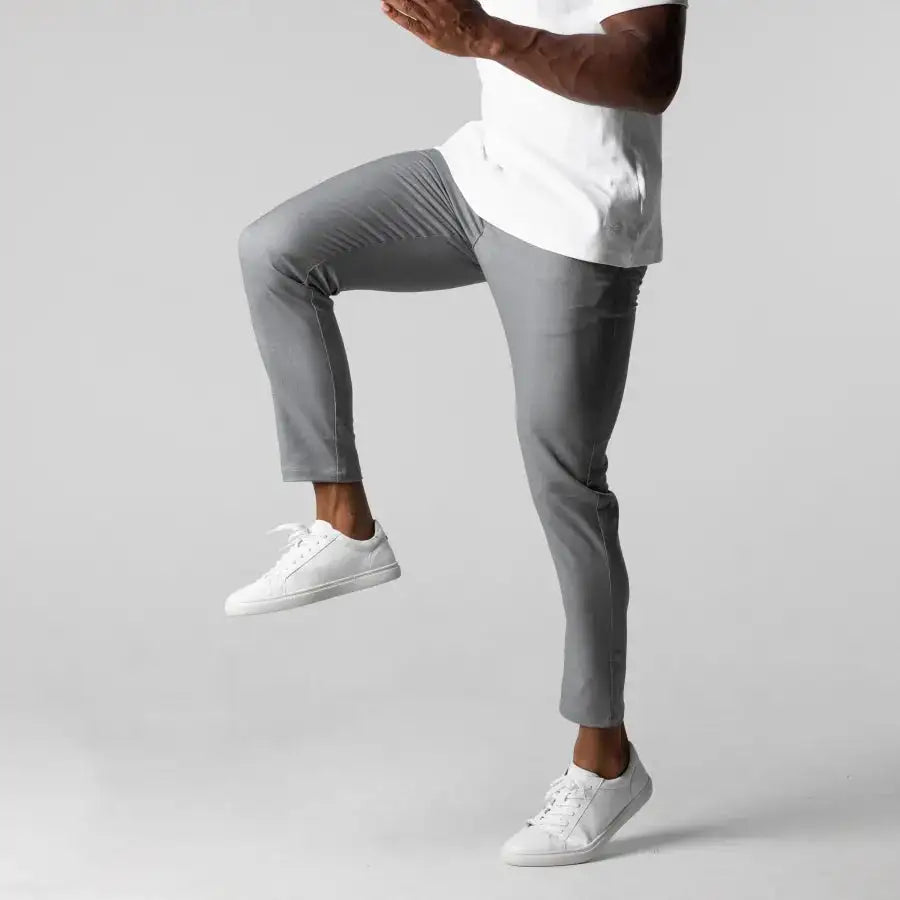GolfThing Men's Ultra Stretch Chinos – Slim Modern Fit, 4-Way Stretch