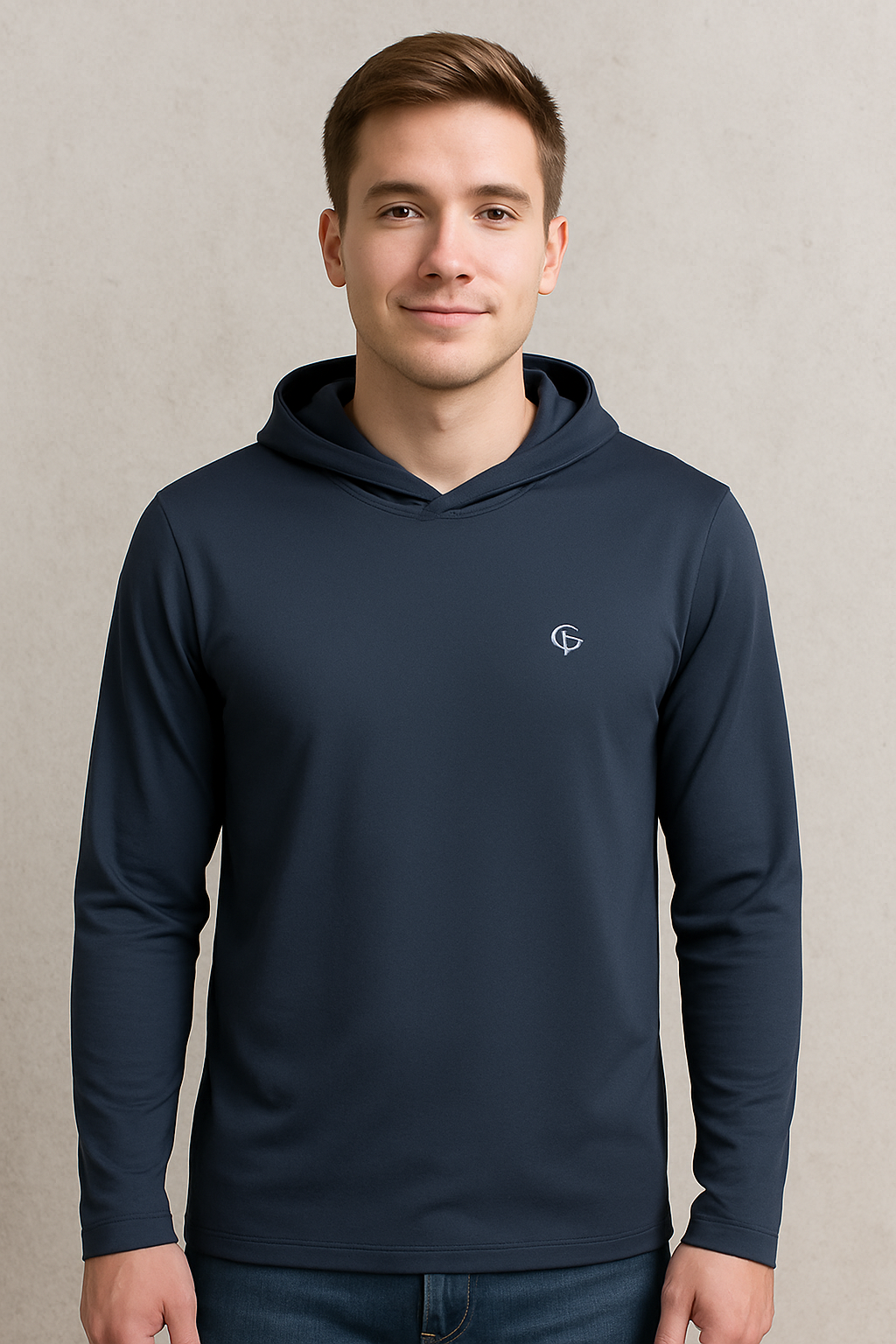 GolfThing Slim Fit Golf Hoodie – Moisture-Wicking, Lightweight, Stretch Comfort