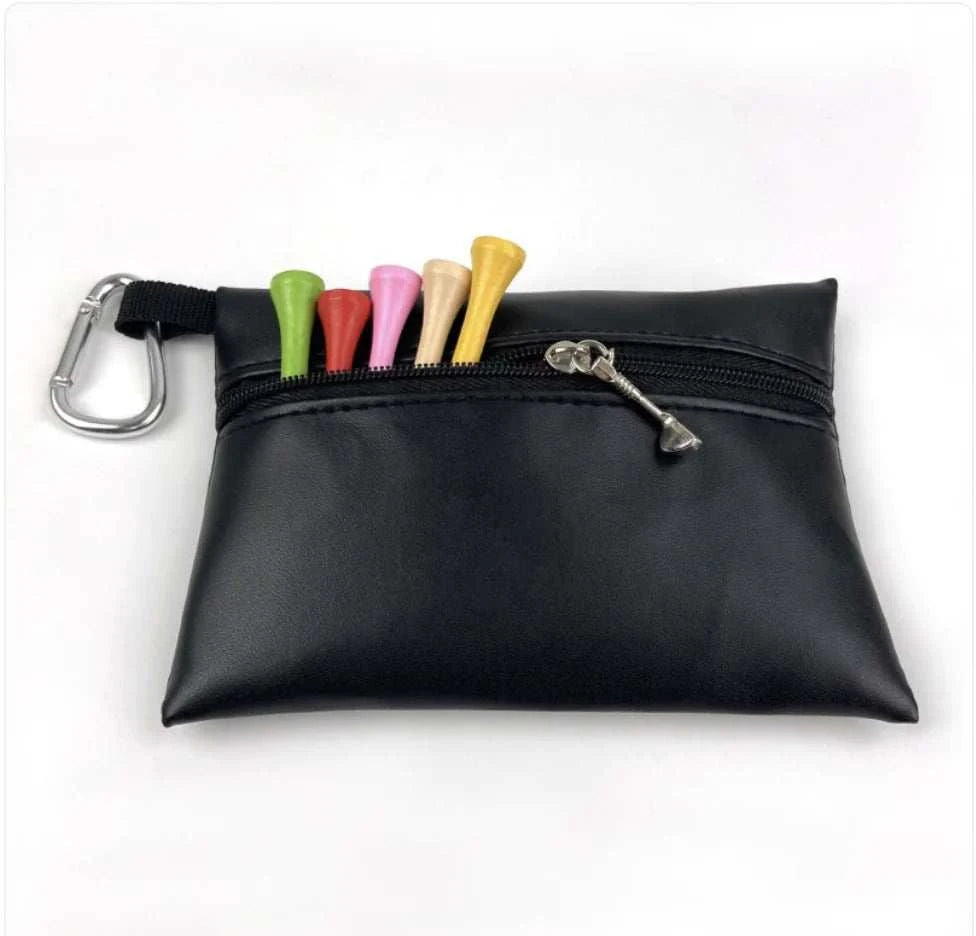 Compact Golf Storage Bag for Tees, Markers, Pitchforks & Pencils