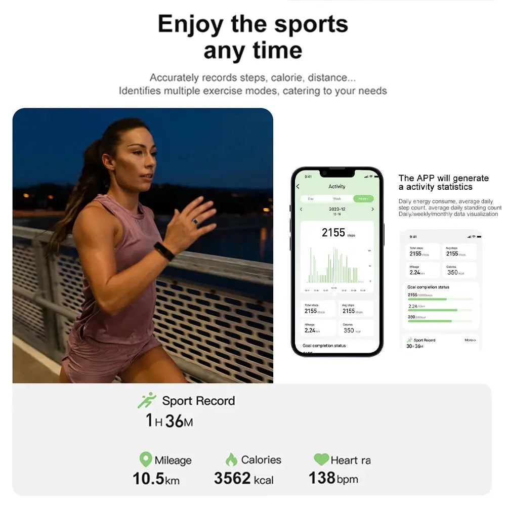 GolfThing Health & Fitness Monitor Ring