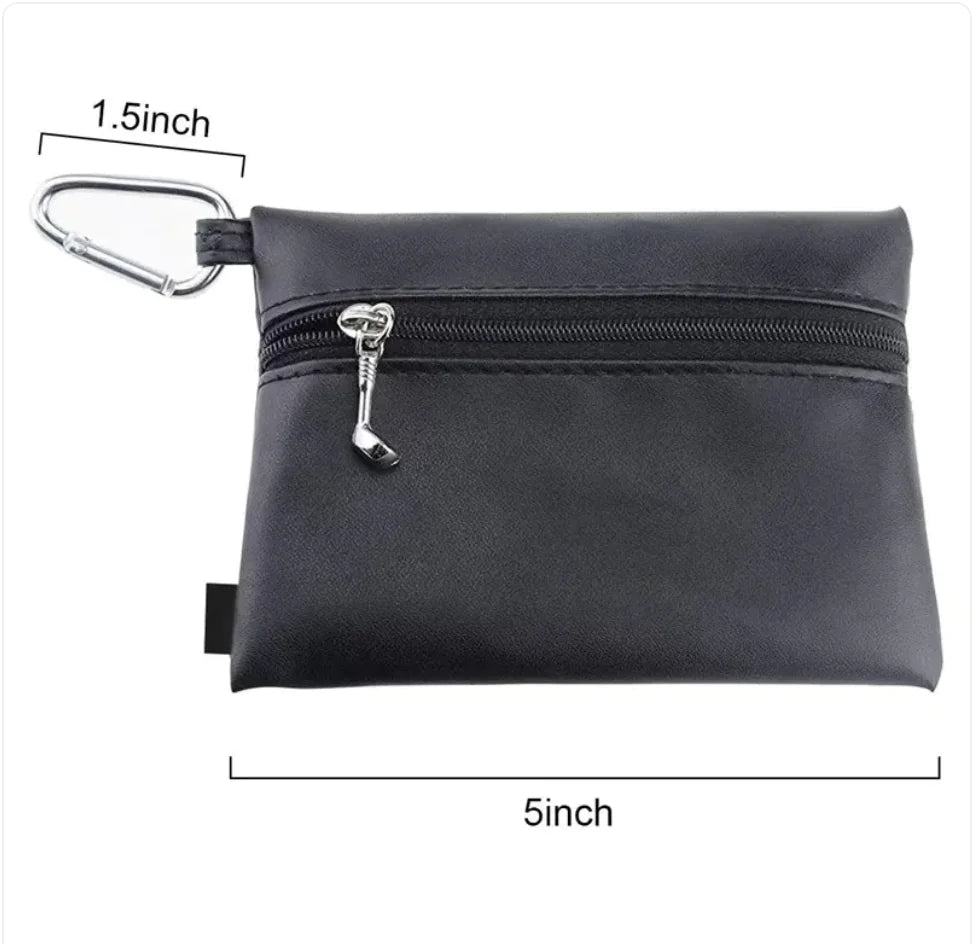 Compact Golf Storage Bag Tees, Markers, Pitchforks & Pencils