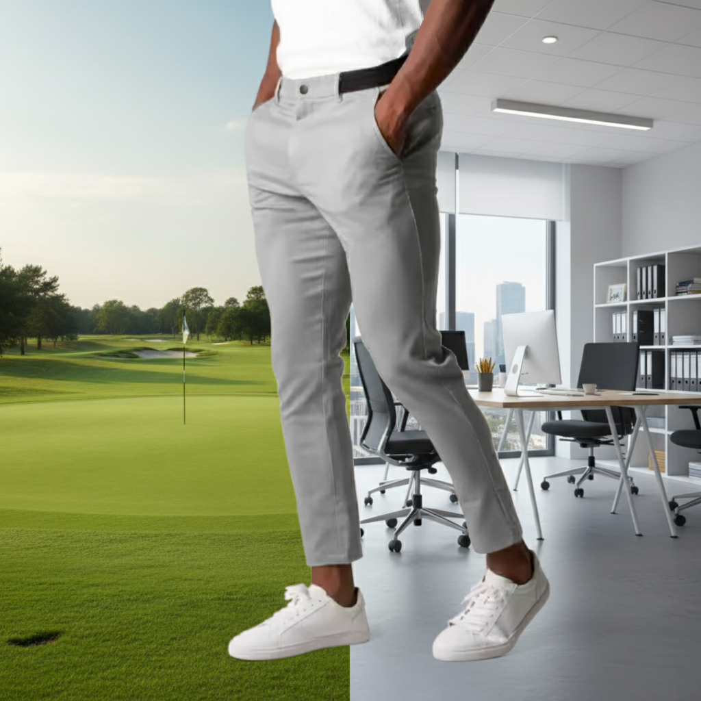 GolfThing 4-Way Ultra Stretch Chinos – Slim Fit, All Day Wear