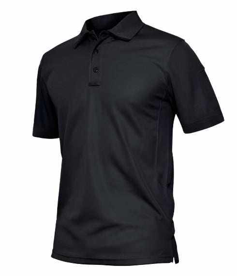 Men's lightweight GolfThing 4-way stretch golf shirt for flexibility and comfort