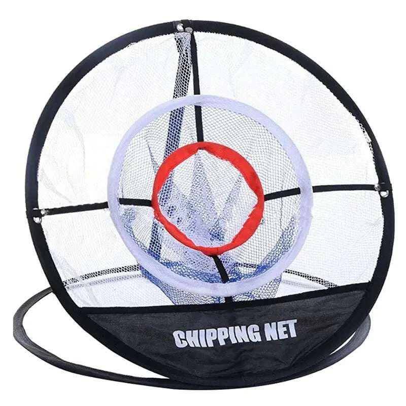 Golf Chipping Net + 18 Foam Balls & Mat