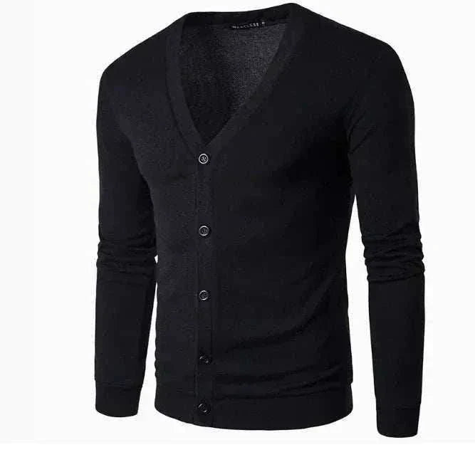 GolfThing Signature Knit Golf Cardigan - Orange