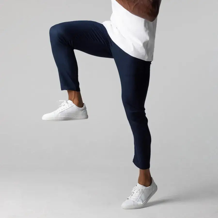 GolfThing Men's Ultra Stretch Chinos – Slim Modern Fit, 4-Way Stretch