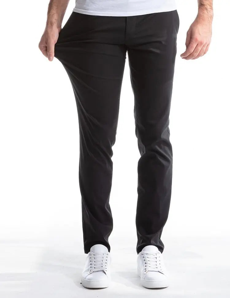 GolfThing Soft-Cotton Stretch Chinos – Slim Fit, All Day Wear