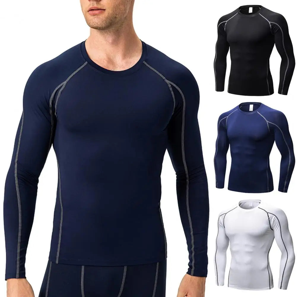 Men's GolfThing Long-Sleeve Quick-Dry Golf Body Warmer - Black