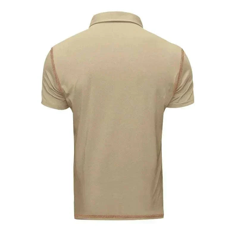 Men's GolfThing Polo Shirt with Detailing Navy