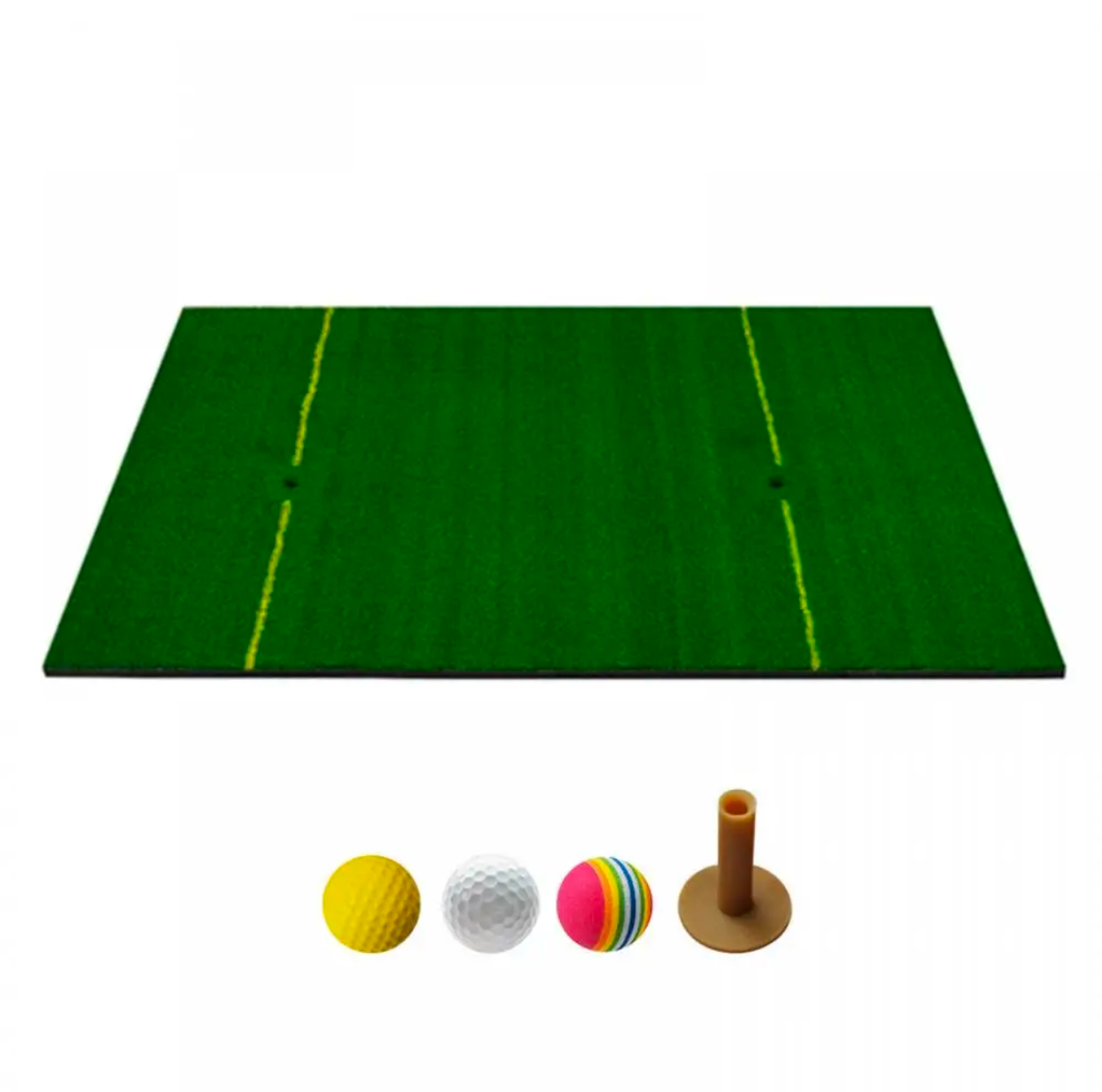 Astro Turf Golf Mat with Rubber Tee (60cm x 90cm) - Golf Mat - Golf Accessories