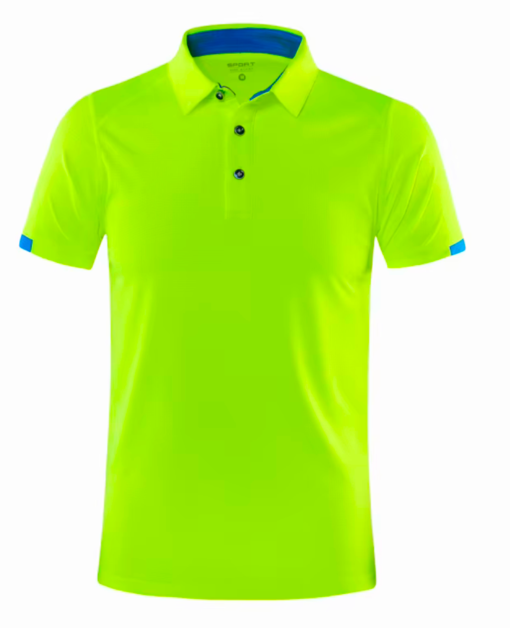GolfThing Men's Performance Polo Shirt – Breathable, Moisture-Wicking, 4-Way Stretch