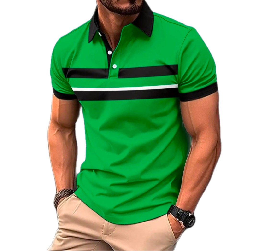 Men's Golf Polo Shirt Green