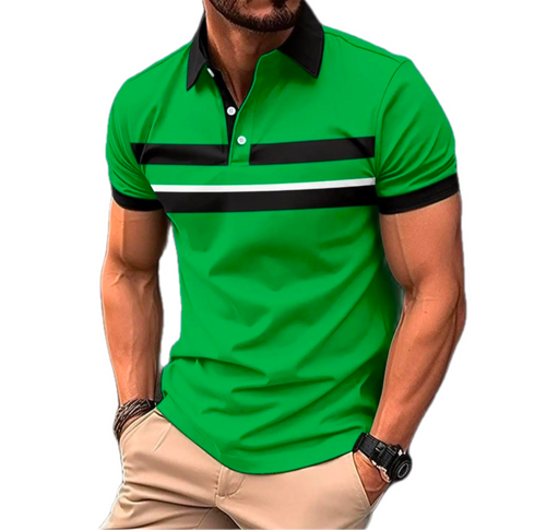 Men's Golf Polo Shirt Green