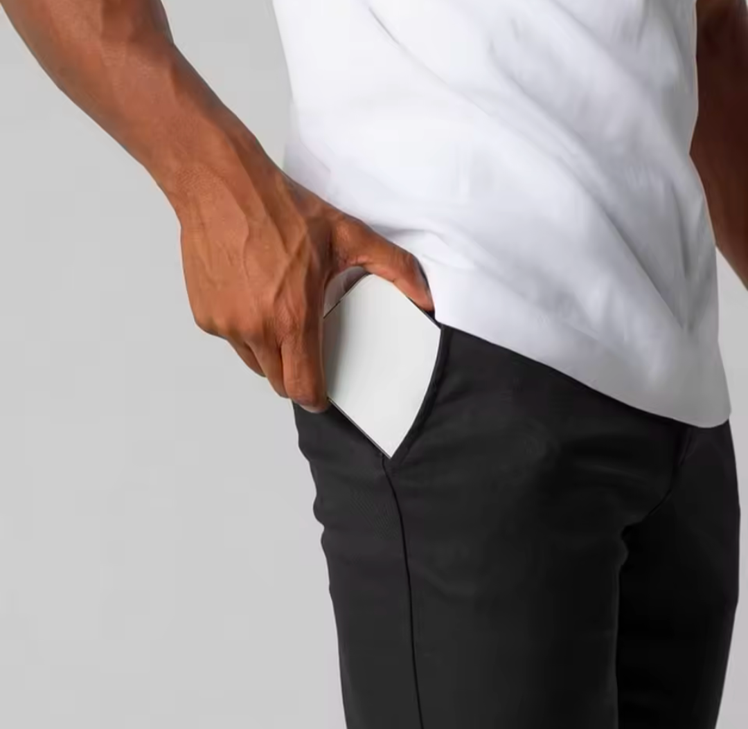 GolfThing Men's Ultra Stretch Chinos – Slim Modern Fit, 4-Way Stretch