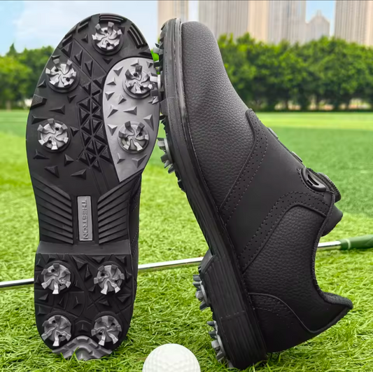 GolfThing Classic Soft Spike Golf Shoes - Laceless