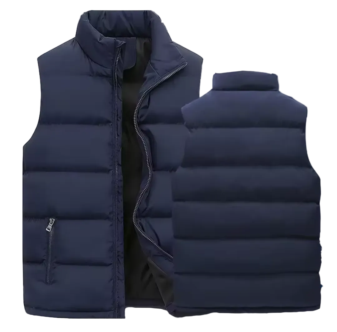 GolfThing Essential Puffer golf gilet sleeveless insulated lightweight polyester golf outerwear