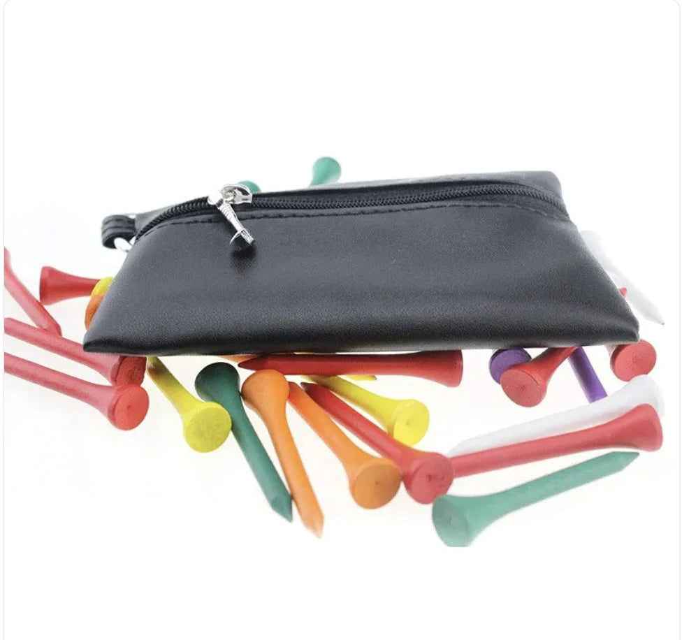 Compact Golf Storage Bag Tees, Markers, Pitchforks & Pencils
