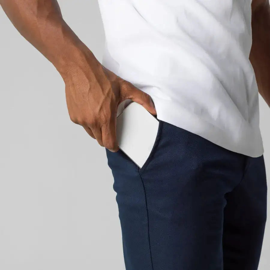 GolfThing Men's Ultra Stretch Chinos – Slim Modern Fit, 4-Way Stretch