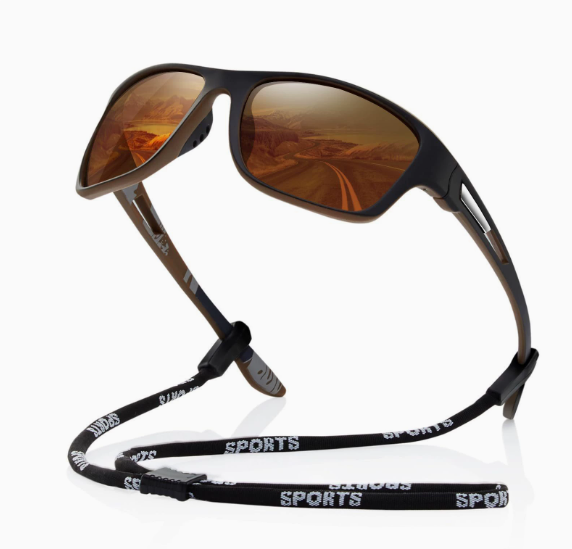 GolfThing Polarized Sports Sunglasses with polarized lenses, UV protection, and lightweight durable frame for outdoor activities