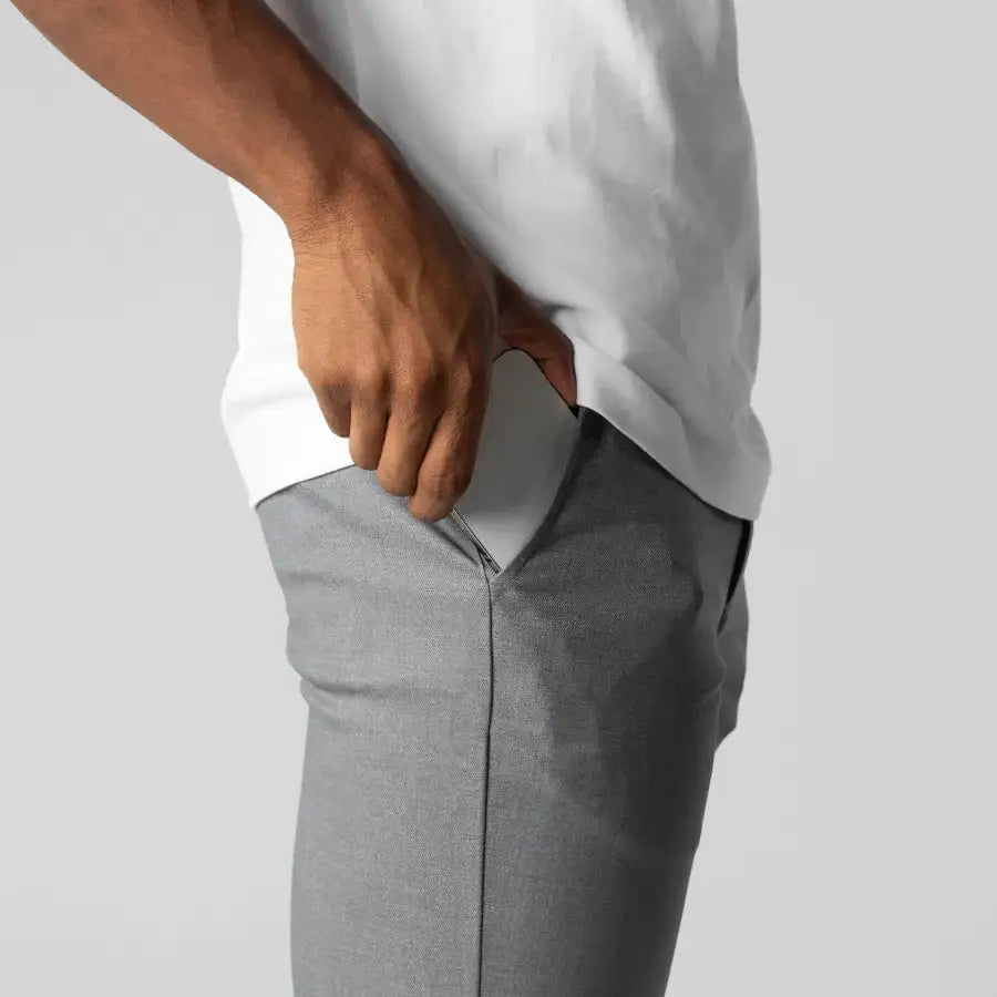 GolfThing Men's Ultra Stretch Chinos – Slim Modern Fit, 4-Way Stretch