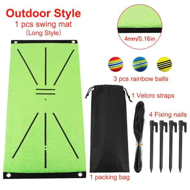 Golf Swing Trainer Astro Turf Mat