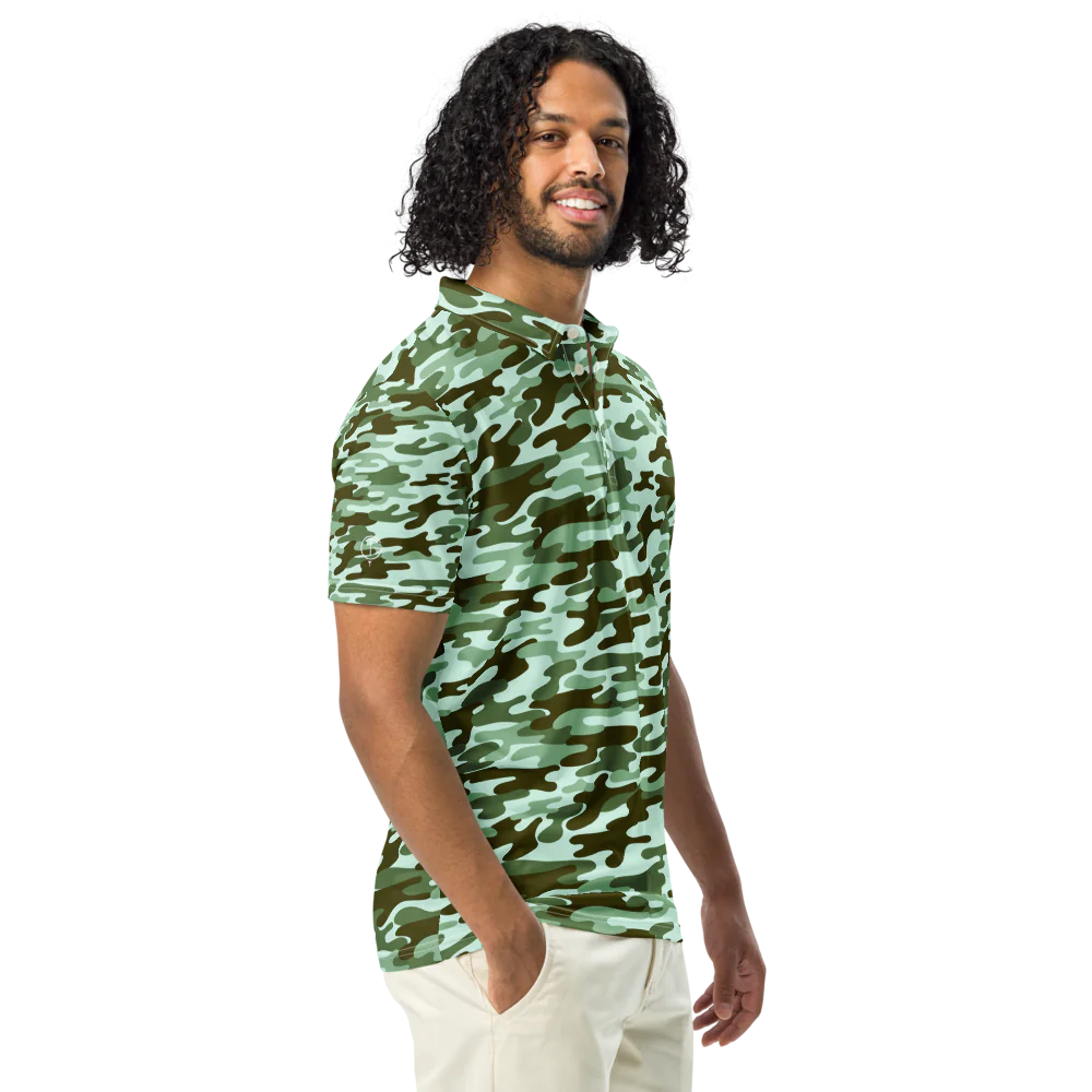 GolfThing Golf Polo Shirt Camo