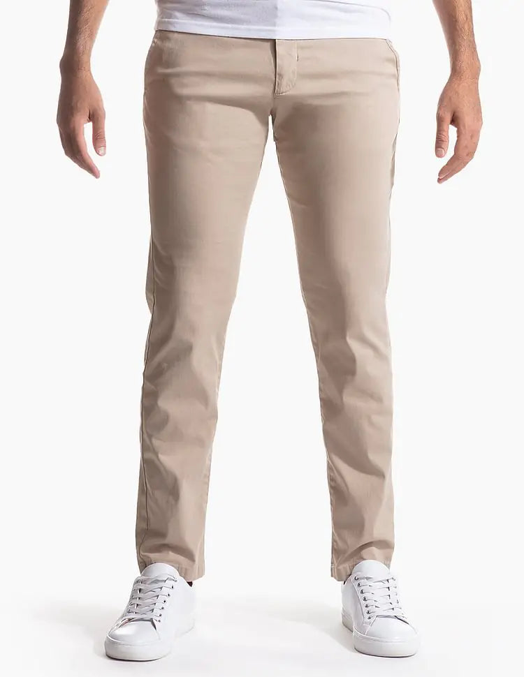 GolfThing Soft-Cotton Stretch Chinos – Slim Fit, All Day Wear