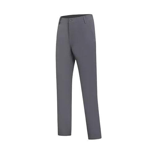 GolfThing Slim Fit Golf Trousers- Breathable Quick-Dry - Grey