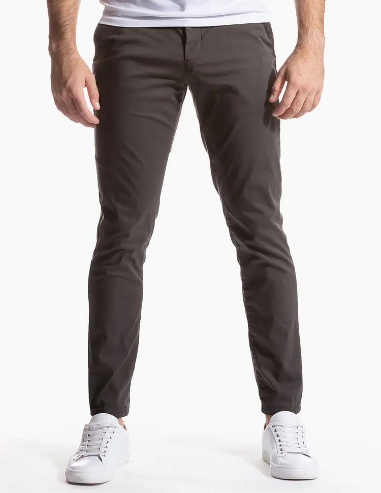 GolfThing Soft-Cotton Stretch Chinos – Slim Fit, All Day Wear