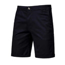 GolfThing Tailored Shorts black slim fit golf shorts with straight leg design