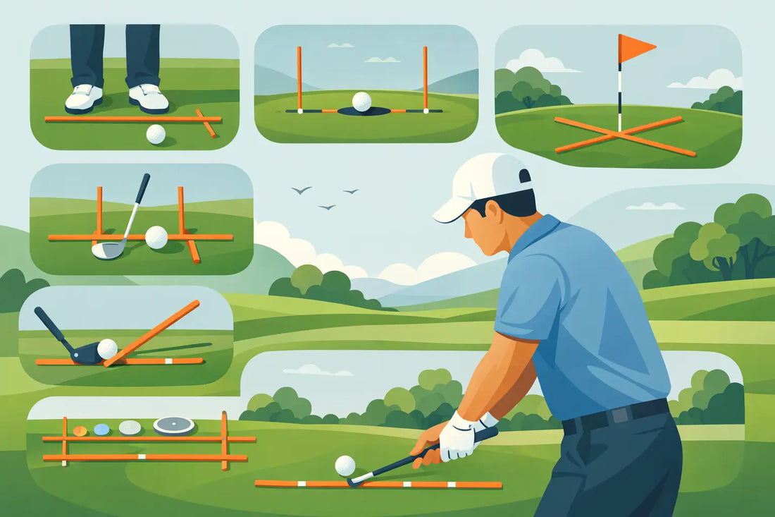 7 Alignment Stick Drills for Better Golf