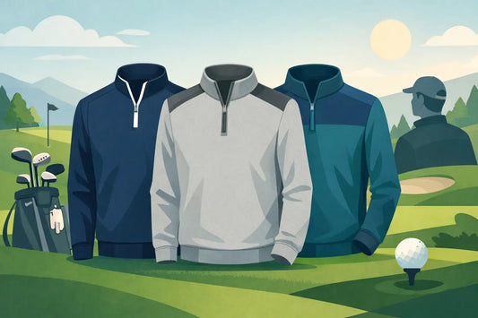 Mens Golf Quarter Zips That Earn Their Place