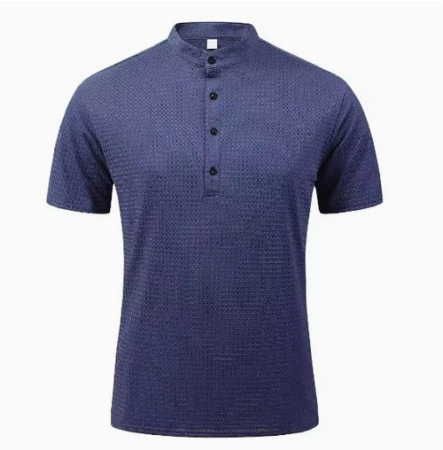 GolfThing Active Stand Up Collar Polo - Mesh