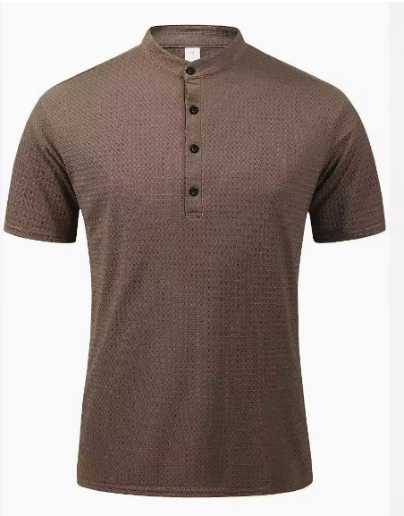 GolfThing Active Stand Up Collar Polo - Mesh