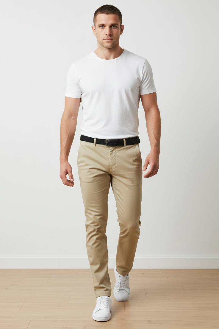 GolfThing 4-Way Ultra Stretch Chinos – Slim Fit, All Day Wear