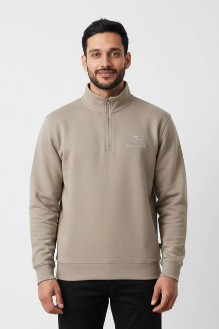 GolfThing All-Day Thermal Quarter Zip Golf Jumper