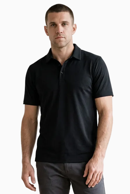 GolfThing Lightweight 4-Way Stretch Polo Shirt