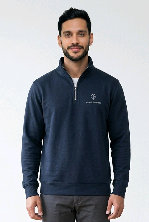 GolfThing All-Day Thermal Quarter Zip Golf Jumper