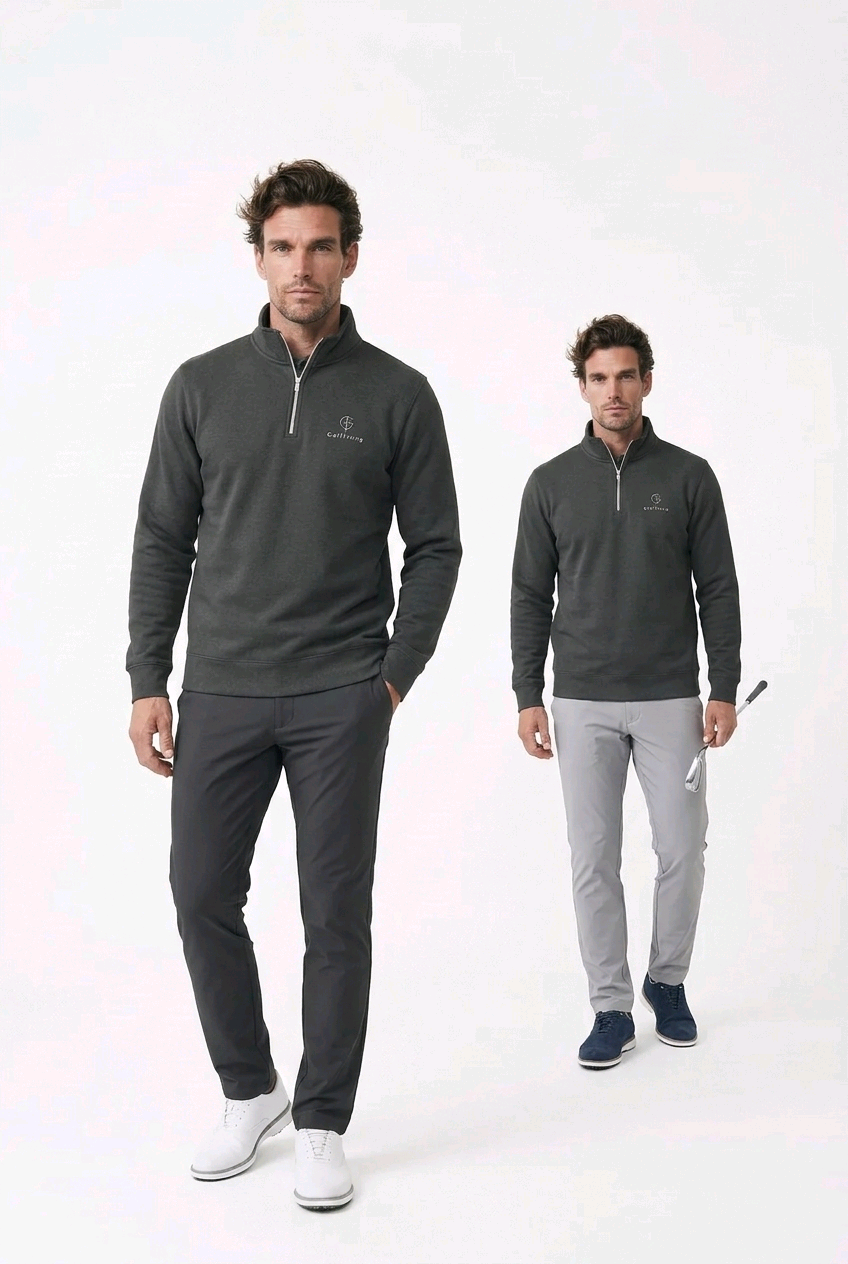 GolfThing Thermal Quarter-Zip Golf Jumpers