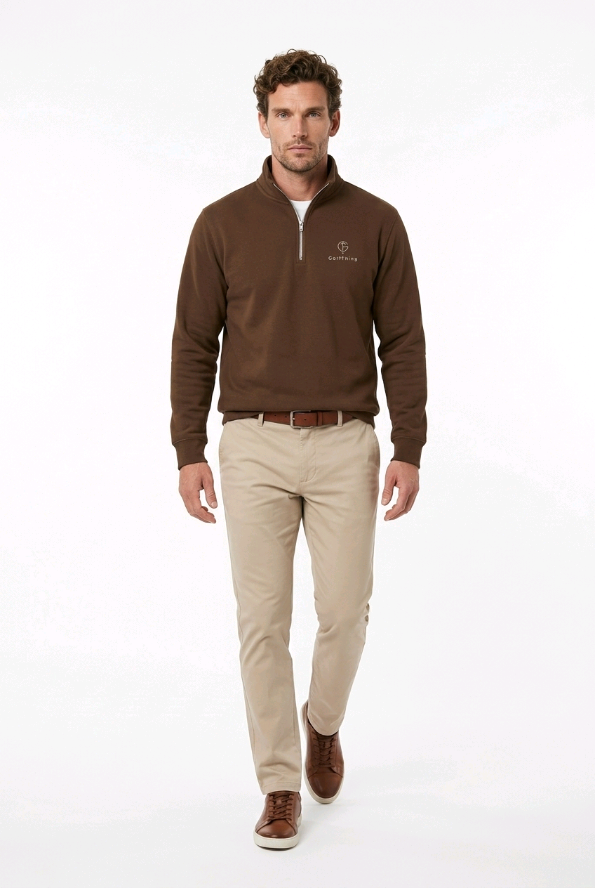GolfThing Thermal Quarter-Zip Golf Jumper