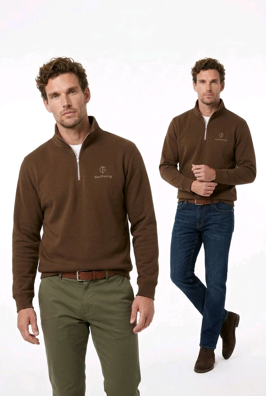 GolfThing Thermal Quarter-Zip Golf Jumper