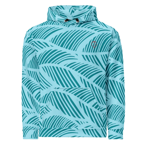 GolfThing PureForm Golf Hoodie - Blue Red Eco Friendly
