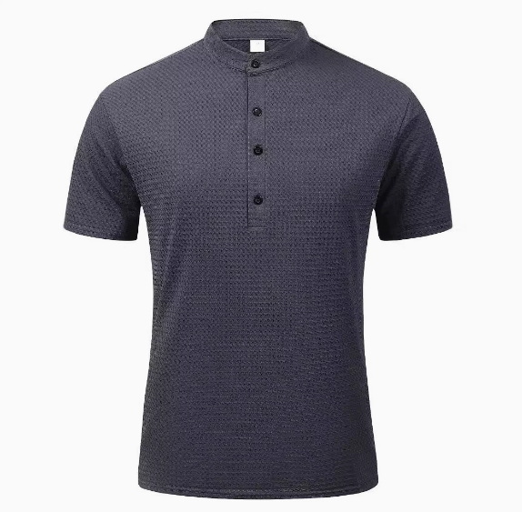 GolfThing Active Stand Up Collar Polo - Mesh