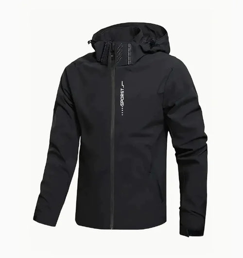 GolfThing Golf Windbreaker Breathable & Waterproof - Black
