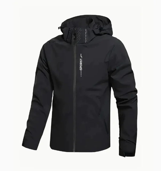 GolfThing Golf Windbreaker Breathable & Waterproof - Black
